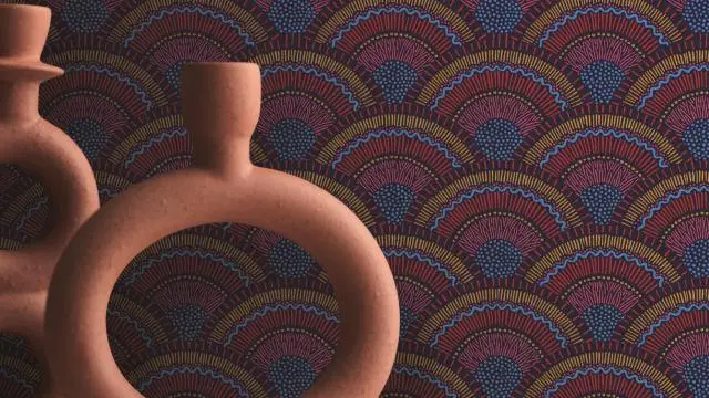 CASAMANCE kolekcija tapeta PRINTEMPS VIENNOIS